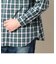 BY タータンチェック ビッグ シャツ