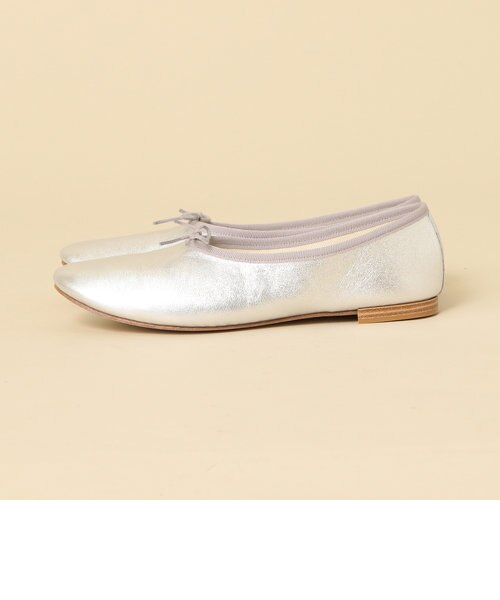 別注】＜repetto(レペット)＞∴MANONマノン シルバーレザーバレー
