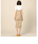 ＜BRISEMY＞バックサテンサロペットワンピース
