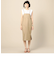 ＜BRISEMY＞バックサテンサロペットワンピース