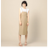＜BRISEMY＞バックサテンサロペットワンピース