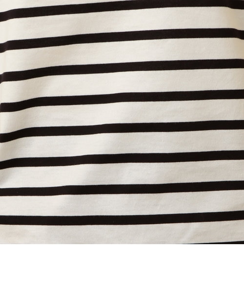 【BEAUTY&YOUTH UNITED ARROWS】コットンボーダースリーブ コットンボーダー ロングスリーブ Tシャツ