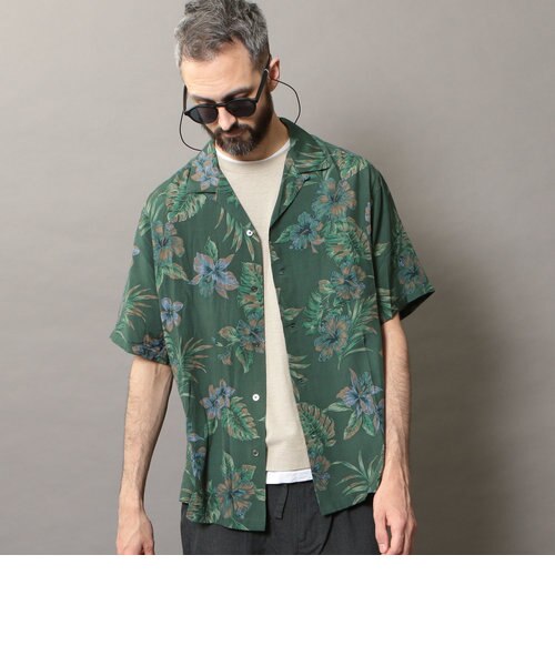 ✨新品タグ付✨現行　トゥーパームス　ユナイテッドアローズ別注　アロハシャツ　 L TWO PALMS＞WILD PINEAPPLE シャツ