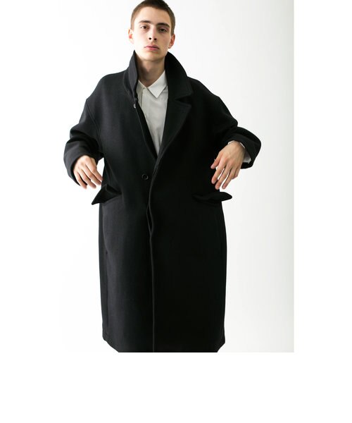 【最終値下げ】monkeytime KRZ MELTON OVER COAT monkey time:KRZ MELTON OVER COAT/オーバーコート