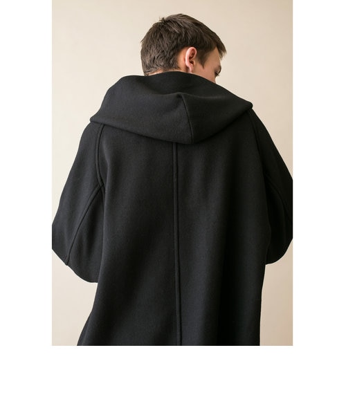 monkey time KRS MELTON HOOD GOWN ガウンコート monkey time＞ KRS MELTON HOOD GOWN/ガウンコート