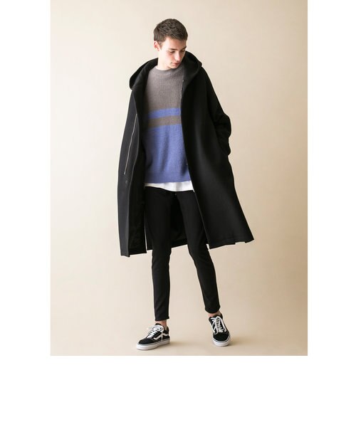 monkey time＞ KRS MELTON HOOD GOWN/ガウンコート｜ビューティー