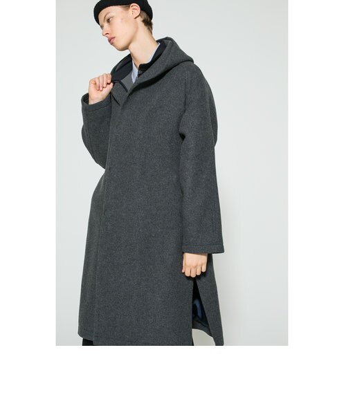 monkey time＞ KRS MELTON HOOD GOWN/ガウンコート｜ビューティー
