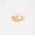 ＜BYOKA＞ゴールドカラーCLASSIC CHAINリング Ψ