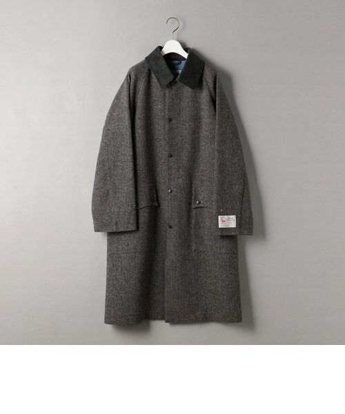 TRADITIONAL WEATHERWEAR＞HEAT TWEED BARGATE ヘリンボーンロング