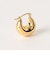 ＜PREEK＞YU-KIN MOON HOOP EARRINGS/ピアス