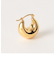 ＜PREEK＞YU-KIN MOON HOOP EARRINGS/ピアス
