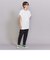 【WEB限定】ロールアップ ワイド テーパード Tシャツ -MADE IN JAPAN-