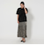 【WEB限定】ロールアップ ワイド テーパード Tシャツ -MADE IN JAPAN-