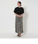 【WEB限定】ロールアップ ワイド テーパード Tシャツ -MADE IN JAPAN-