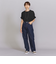 【WEB限定】ロールアップ ワイド テーパード Tシャツ -MADE IN JAPAN-