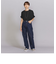 【WEB限定】ロールアップ ワイド テーパード Tシャツ -MADE IN JAPAN-