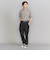 【WEB限定】ロールアップ ワイド テーパード Tシャツ -MADE IN JAPAN-