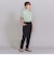 【WEB限定】ロールアップ ワイド テーパード Tシャツ -MADE IN JAPAN-