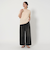 【WEB限定】ロールアップ ワイド テーパード Tシャツ -MADE IN JAPAN-