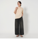 【WEB限定】ロールアップ ワイド テーパード Tシャツ -MADE IN JAPAN-