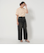 【WEB限定】ロールアップ ワイド テーパード Tシャツ -MADE IN JAPAN-