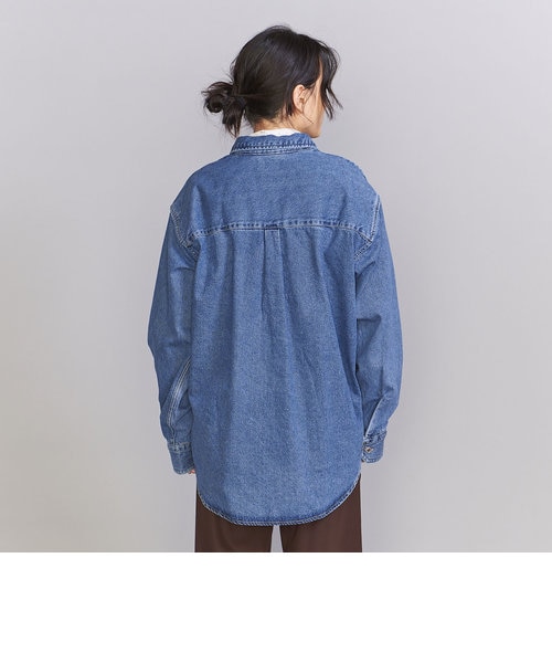 Levi's SILVERTAB オーバーサイズ デニムシャツ 長袖シャツ Levi\u0027s（リーバイス）の「Levi\u0027s&frasl;リーバイス SILVERTAB OVERSIZE DENIM
