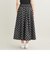 【WEB限定】ドットフレアスカート -ウォッシャブル-