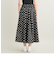 【WEB限定】ドットフレアスカート -ウォッシャブル-