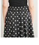 【WEB限定】ドットフレアスカート -ウォッシャブル-