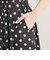 【WEB限定】ドットフレアスカート -ウォッシャブル-