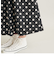 【WEB限定】ドットフレアスカート -ウォッシャブル-
