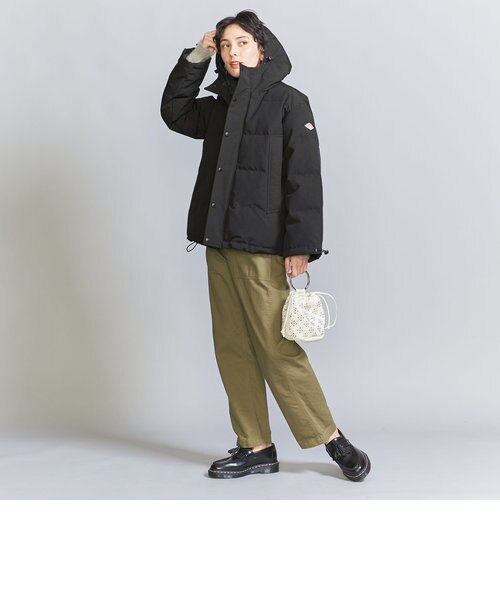 DANTON＞キルトダウン フード ジャケット｜ビューティー＆ユース