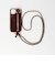＜ajew＞CADENAS ベルベット チェーン ストラップ iPhone14/16e共通対応ケース