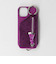 ＜ajew＞CADENAS ベルベット チェーン ストラップ iPhone14/16e共通対応ケース