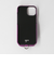 ＜ajew＞CADENAS ベルベット チェーン ストラップ iPhone14/16e共通対応ケース