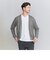 【WEB限定 WARDROBE SMART】KOUKIN ハイゲージ ニット ボタンレス カーディガン