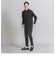 【WEB限定 WARDROBE SMART】コットン バンドカラー スキッパー シャツ