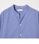 【WEB限定 WARDROBE SMART】コットン バンドカラー スキッパー シャツ