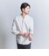 【WEB限定 WARDROBE SMART】コットン バンドカラー スキッパー シャツ