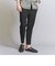 【WEB限定 WARDROBE SMART】 Reflax スキニー クロップドパンツ
