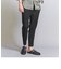 【WEB限定 WARDROBE SMART】 Reflax スキニー クロップドパンツ