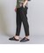 【WEB限定 WARDROBE SMART】 Reflax スキニー クロップドパンツ