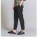 【WEB限定 WARDROBE SMART】 Reflax スキニー クロップドパンツ
