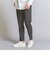 【WEB限定 WARDROBE SMART】 Reflax スキニー クロップドパンツ