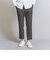 【WEB限定 WARDROBE SMART】 Reflax スキニー クロップドパンツ