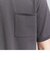 【WEB限定 WARDROBE SMART】デオドラント 1ポケット ニット Tシャツ