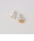 ＜LAPUIS＞Coil Heart ピアス
