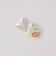 ＜LAPUIS＞Coil Heart ピアス