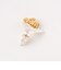 ＜LAPUIS＞Coil Heart ピアス