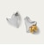 ＜LAPUIS＞Coil Heart ピアス